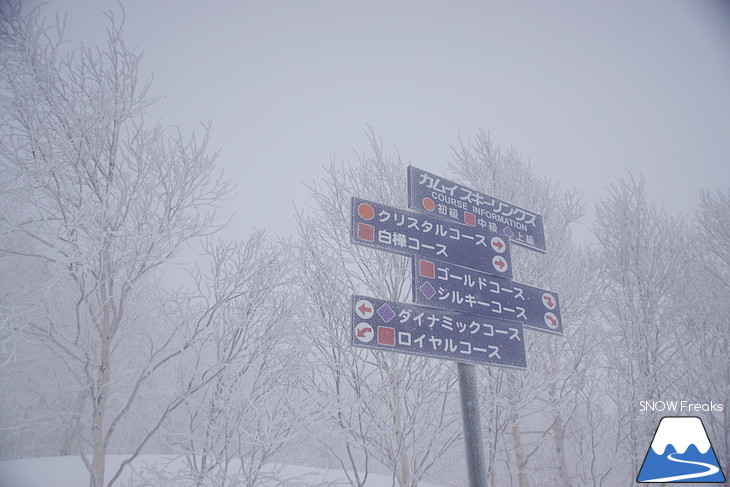 カムイスキーリンクス　-11℃。冬空からの素敵なクリスマスプレゼント♪